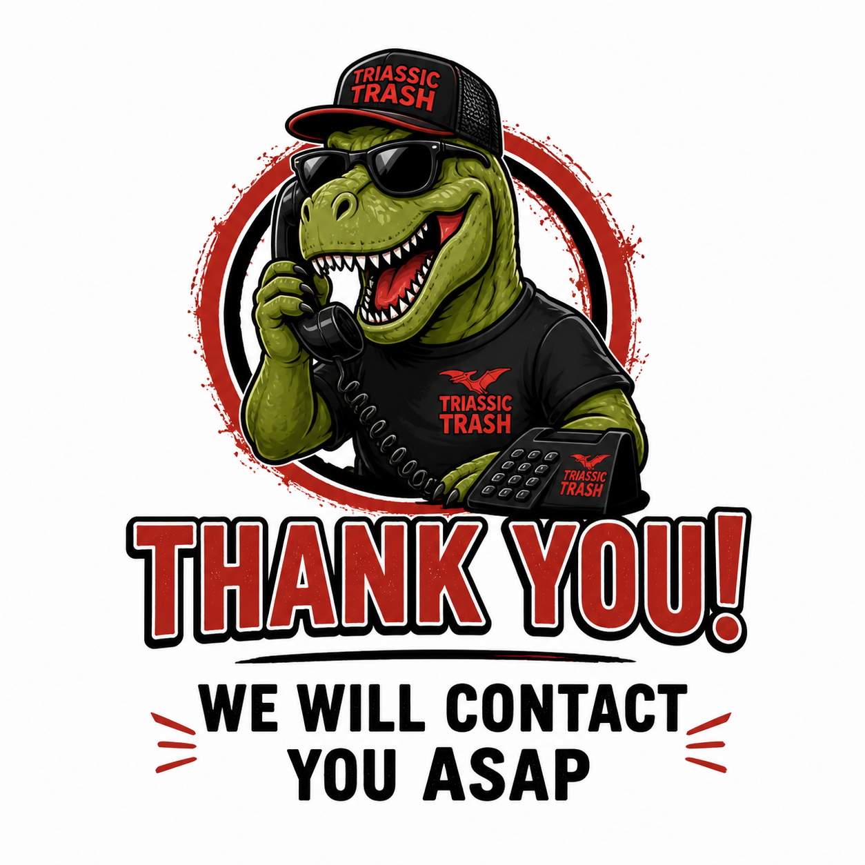 Thank you — we will contact you ASAP